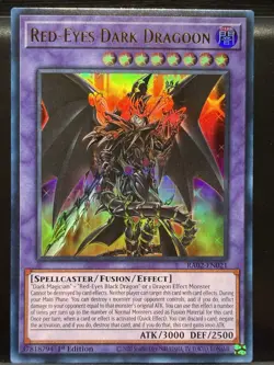 Red-Eyes Dark Dragoon Ultra Rare UR RA02-EN021 - Yugioh - Image 1