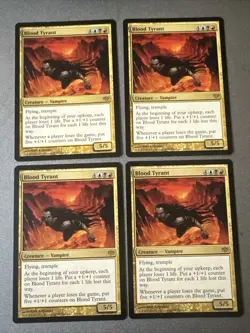Blood Tyrant X4 Mtg Conflux Ex Cond See Pics Front/Back English - Image 1