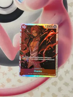 One Piece TCG English OP09-004 Shanks SR Foil - Image 1