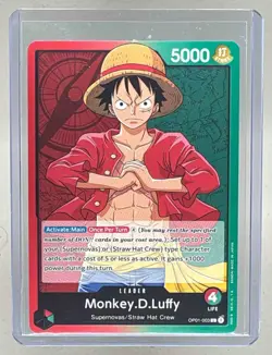 Monkey.D.Luffy 2022 One Piece Romance Dawn #OP01-003 Leader - Image 1