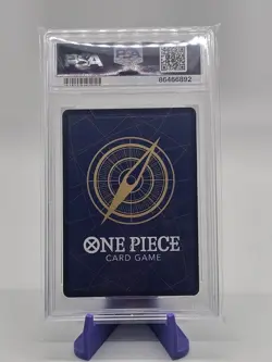 One Piece Kingdoms Of Intrigue- Donquixote Doflamingo SR Alt Art OP04-031 PSA 10 - Image 2