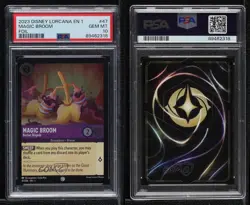 2023 Disney Lorcana The First Chapter 1 Foil Magic Broom - Bucket Brigade PSA 10 - Image 3