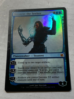 Tezzeret the Seeker Foil Duel Decks Magic the Gathering MTG - Image 1