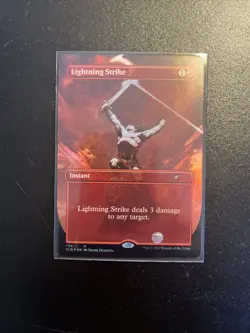 Lightning Strike Secret Lair Drop Foil 724 Near Mint MTG - Image 1