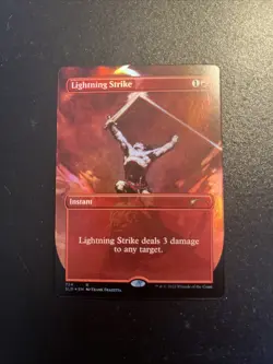 Lightning Strike Secret Lair Drop Foil 724 Near Mint MTG - Image 2