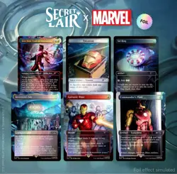MTG | Marvel - Iron Man 🌟 FOIL 🌟 - Secret Lair Sealed Pack - Image 1