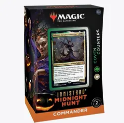 (SEALED, NEW) MTG Coven Counters Innistrad Midnight Hunt Commander Deck ENG - Image 1