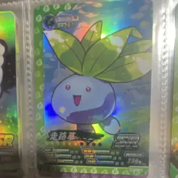 Pokemon TCG Chinese Oddish SR Holo Card PM-552-005 230HP Collectible - Image 1