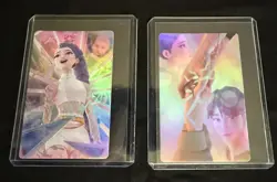 McDonald's Kpop Demon Hunter Card Rumi Jinu Hands Holo Ultra Rare and Rumi Holo - Image 1