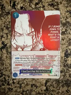 Bandai Ace Rare Event Card If I Bowed Down to Power One Piece OP13-057 - Image 1