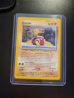 2000 POKEMON NEO REVELATION SHUCKLE 51/64 COMMON - Image 3