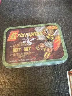 Vintage Redemption Trading Card Game Lot Of 149 Cards with Gift Set Tin - Image 3