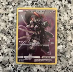 Pokemon Armored Mewtwo SM228 SM Promo Holo Pokemon TCG Card - Image 1