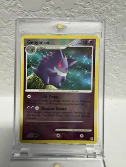 Gengar 27/130 2007 Diamond and Pearl Reverse Holo Rare Pokemon Card - Image 3