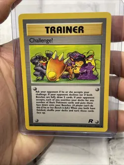 Challenge! 74/82 Team Rocket Pokemon Unlimited Vintage Vtg NM/MT Nintendo Card - Image 1