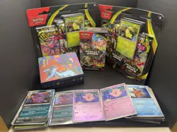 🌀 Pokemon Perfect Order Lot 12 Pack 60 Card Blister Swirl Booster Bundle Gengar - Image 1