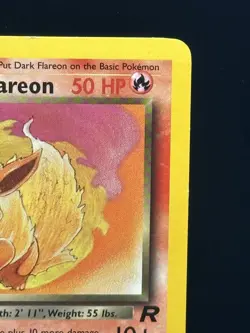 Dark Flareon 35/82 Team Rocket Non-Holo - TCG Pokemon - LP - Image 3