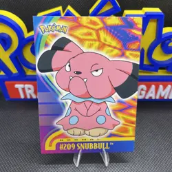 Pokemon Card - Snubbull #209 - Johto Series - Topps - Image 1