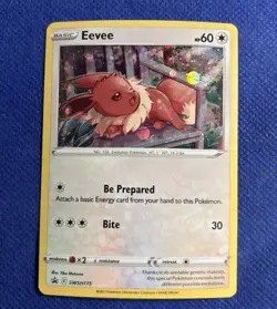 Eevee SWSH175 Black Star Promo Fusion Strike NM Pokemon Card (c) - Image 2