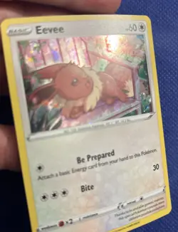 Eevee SWSH175 Black Star Promo Fusion Strike NM Pokemon Card (c) - Image 3