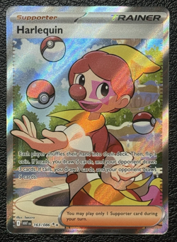 Lot of 4 Full Art Trainer Cards - Pokemon TCG: Scarlet & Violet + Mega Sets - Image 4