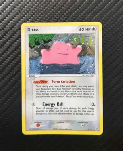 Pokemon TCG Ditto EX FireRed & LeafGreen Holo Holo Rare Card 4/112 HP - Image 1