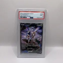 2022 Pokemon Arceus V Alternate Art PSA 9, 166/172, Brilliant Stars - Image 1