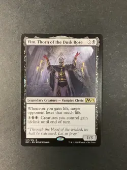 Vito, Thorn of the Dusk Rose - Core Set 2021 - M21 - Magic - MTG - Image 1