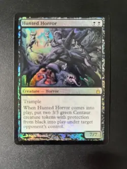 MTG- Hunted Horror x1 - Ravnica: City of Guilds FOIL - Image 1