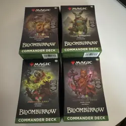 Wizards of the Coast BloomBurrow Commander Decks Set of 4 Family Matters Peace … - Image 1