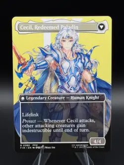 MTG Cecil, Dark Knight (Borderless) Final Fantasy 380 NM Regular - Image 2