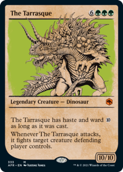 The Tarrasque - Showcase NM, English MTG Adventures in the Forgotten Realms - Image 1