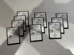 Magic: The Gathering - Basic Land Lot - 10 Wastes - Image 1
