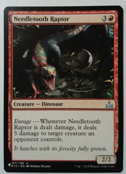 Needletooth Raptor *Uncommon* Magic MtG x1 The List - Image 1
