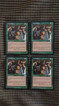 Magic: the Gathering / MtG Dense Foliage x4 Weatherlight - Image 1
