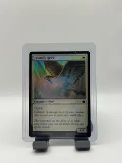 MTG, Healer's Hawk FOIL $3 ORDER MIN 142 NM FDN Foundations Foil - Image 1