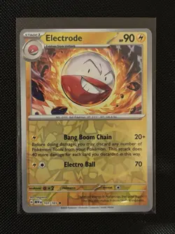 Pokemon TCG: Electrode 101/165 Rare Reverse Holo - Scarlet & Violet 151 NM - Image 1