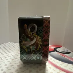 Shiny Charizard ex Paldean Fates Scarlet and Violet Pokemon TCG Tin - Image 3