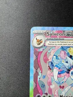 Sylveon ex SIR Pokemon Prismatic Evolutions #156/131 Pack Fresh - Image 2