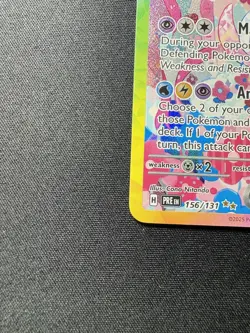 Sylveon ex SIR Pokemon Prismatic Evolutions #156/131 Pack Fresh - Image 3