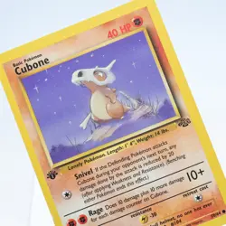 Pokemon TCG - Cubone 50/64 Jungle Common 1st Edition WOTC - LP - Image 1