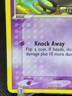 Spoink Reverse Holo 65/106 Pokemon TCG EX Emerald Stamped LP - Image 4