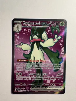 Meowscarada ex 231/193 Sv02: Paldea Evolved Holo Full Art Pokemon TCG NM - Image 1