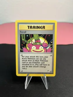 Recall 116/132 Pokemon Gym Heroes Uncommon Trainer - Slowpoke! Vintage TCG! - Image 1