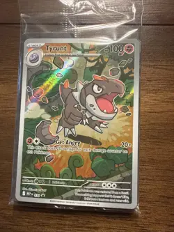 Pokemon TCG Tyrunt—Perfect Order ETB 070 BLACK STAR PROMO - Image 1