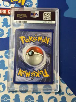 1999 POKEMON GAME MOVIE PROMO #5 DRAGONITE PSA 8 - Image 2