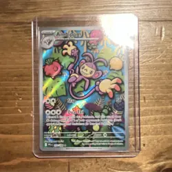 Pokemon Ambipom 107/094 Me02: Phantasmal Flames Illustration Rare Full Art Holo - Image 1