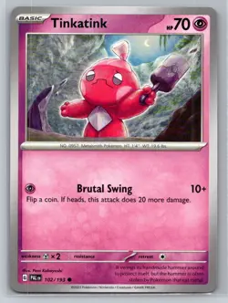 Tinkatink #102/193 SV02: Paldea Evolved Common - Pokemon Cards D77 - Image 1