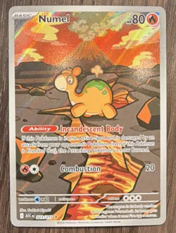 Numel 223/217 Illustration Rare Ascended Heroes Pokemon- Pack Fresh Ships fast - Image 2