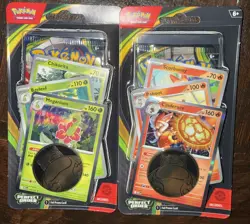 Pokemon TCG: Perfect Order Checklane Blister Set of 2 - Meganium + Cinderace - Image 1